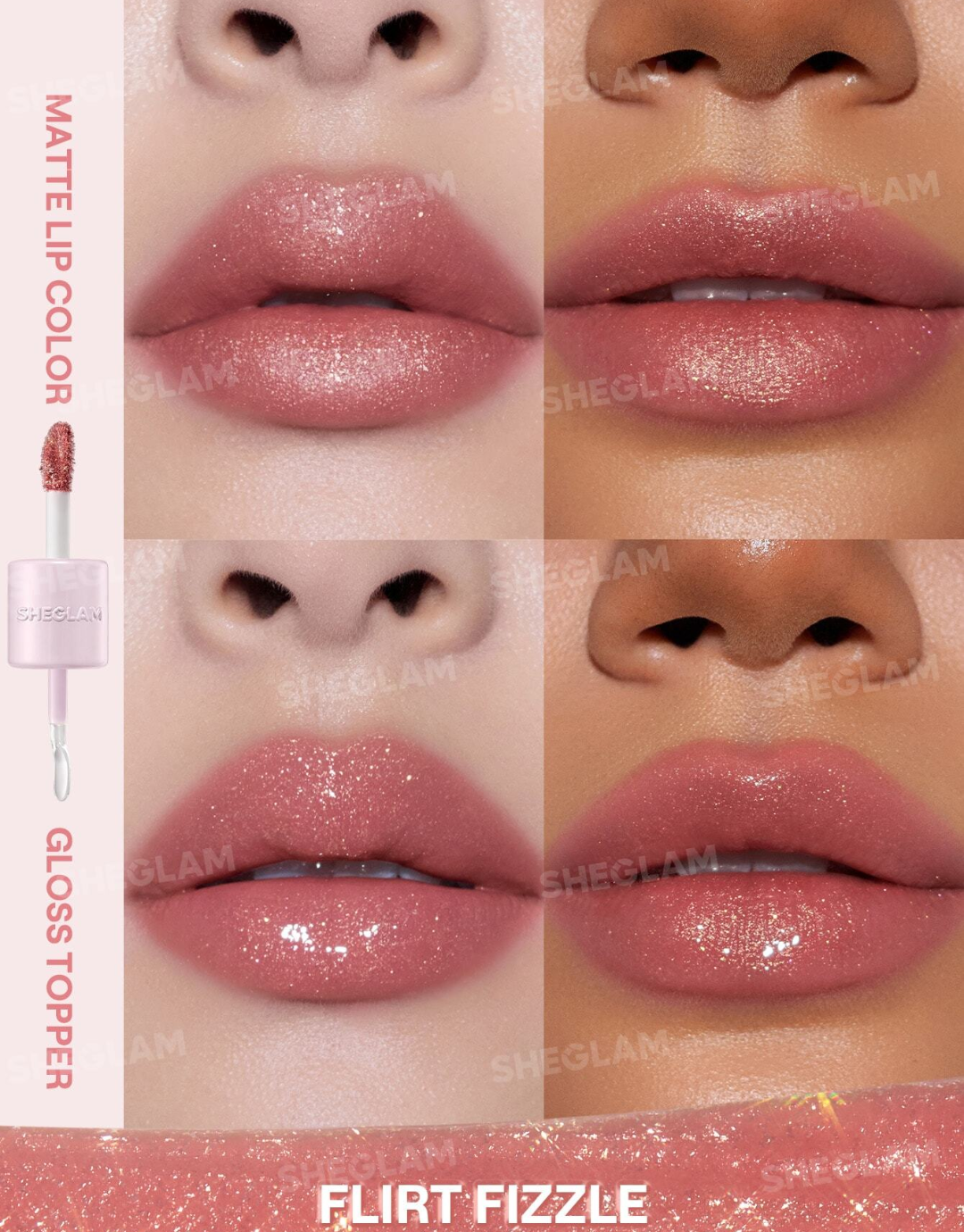 SHEGLAM Mood Switch Matte & Gloss Lip Duo