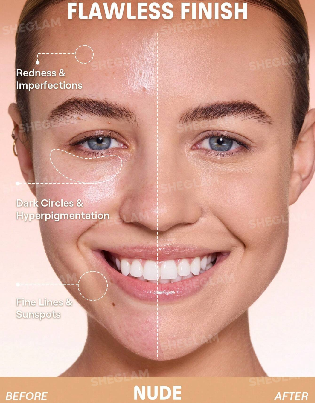 SHEGLAM Lock & Go Long-Lasting Cushion Foundation