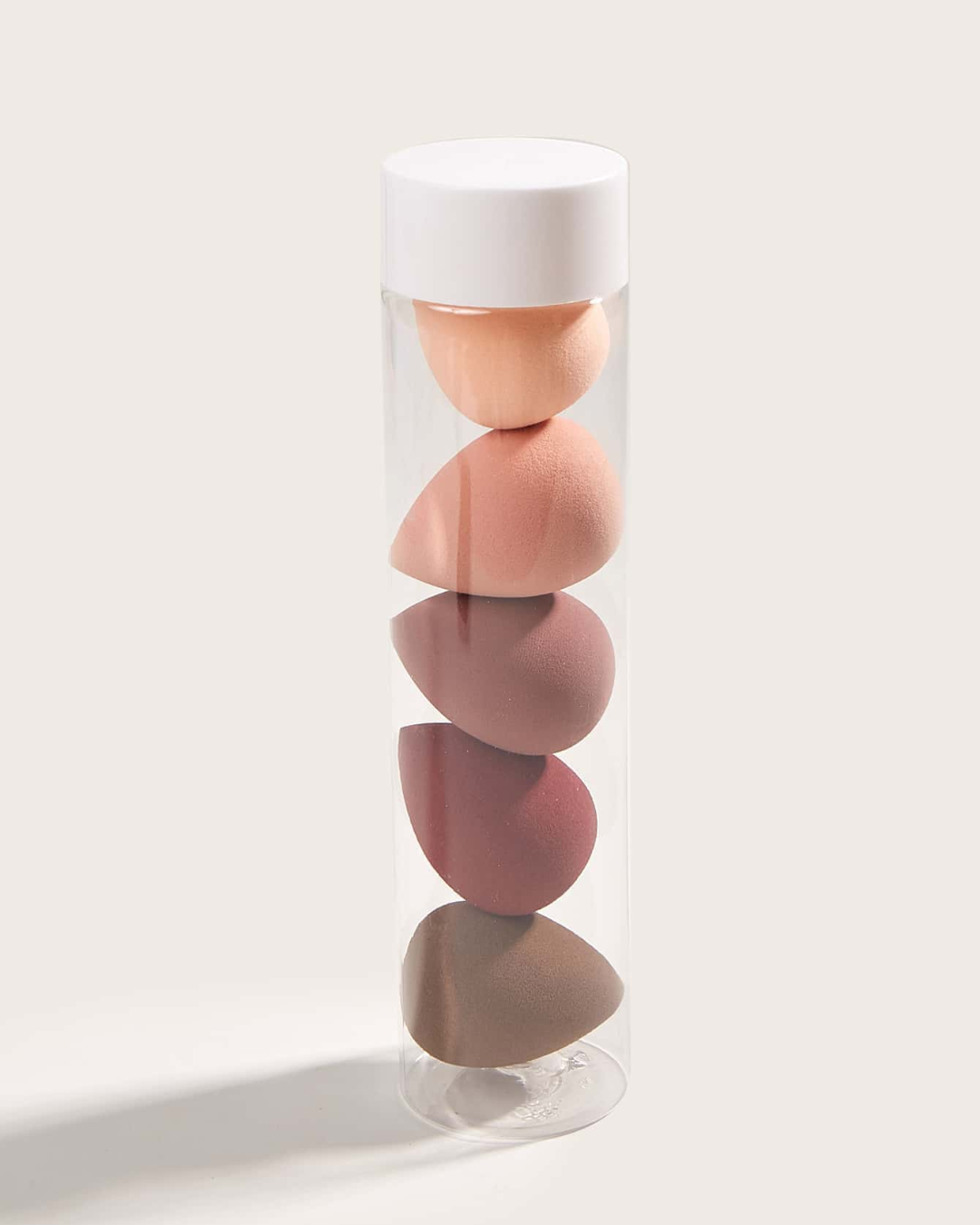 Orivelle Makeup Sponge, 5pcs Waterdrop Shape Makeup Sponge & 1pc Storage Box Makeup Blender,