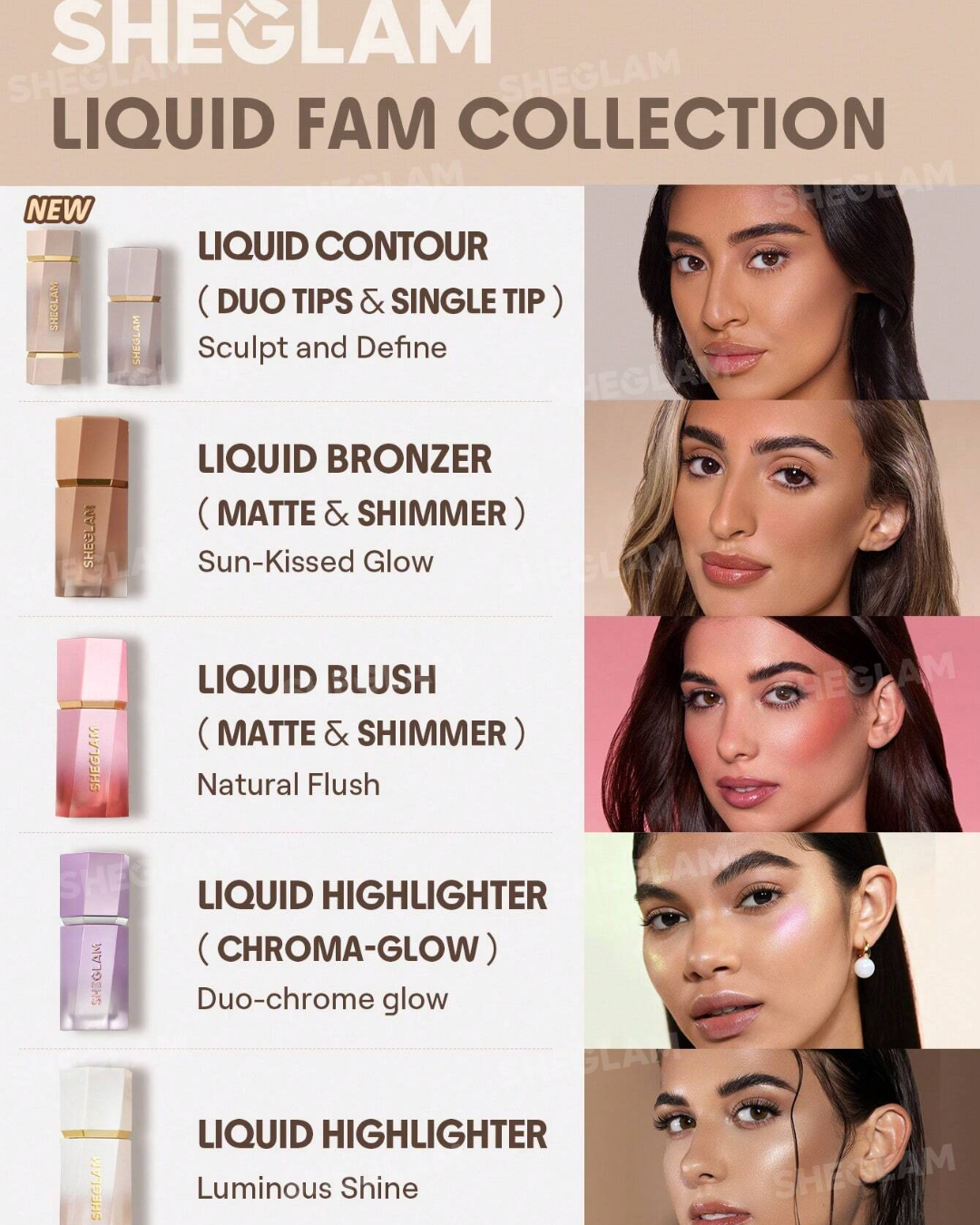 SHEGLAM Precision Sculpt Liquid Contour Duo