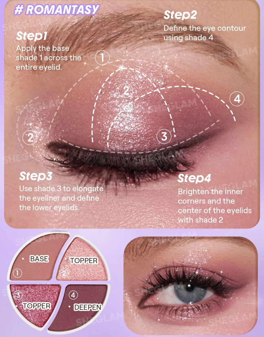 SHEGLAM Daydreamer Mini Palette