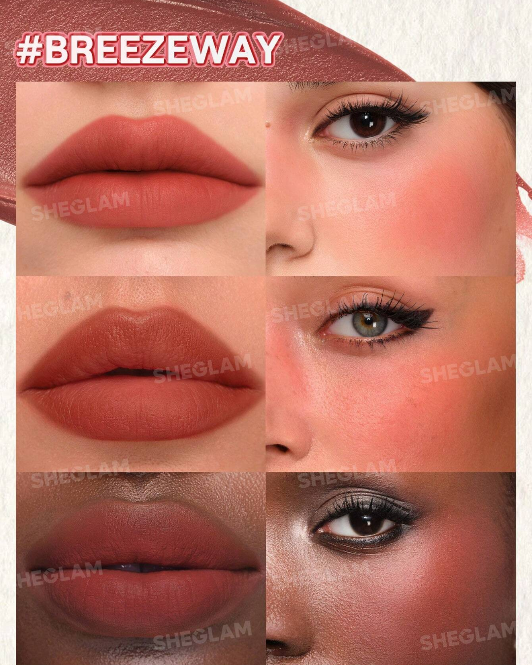 SHEGLAM Air Plush Lip & Cheek Cream
