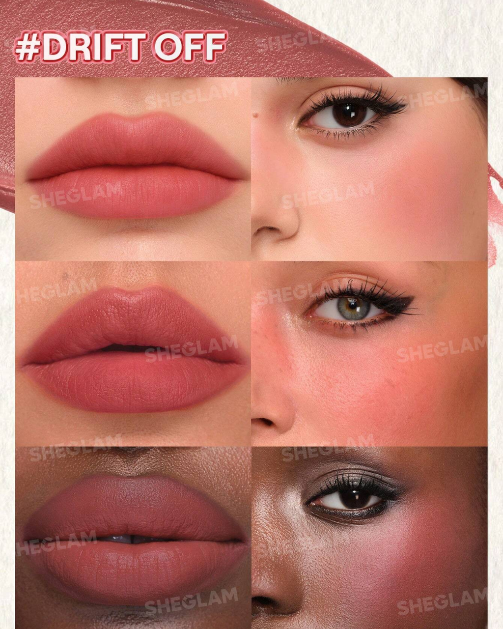 SHEGLAM Air Plush Lip & Cheek Cream