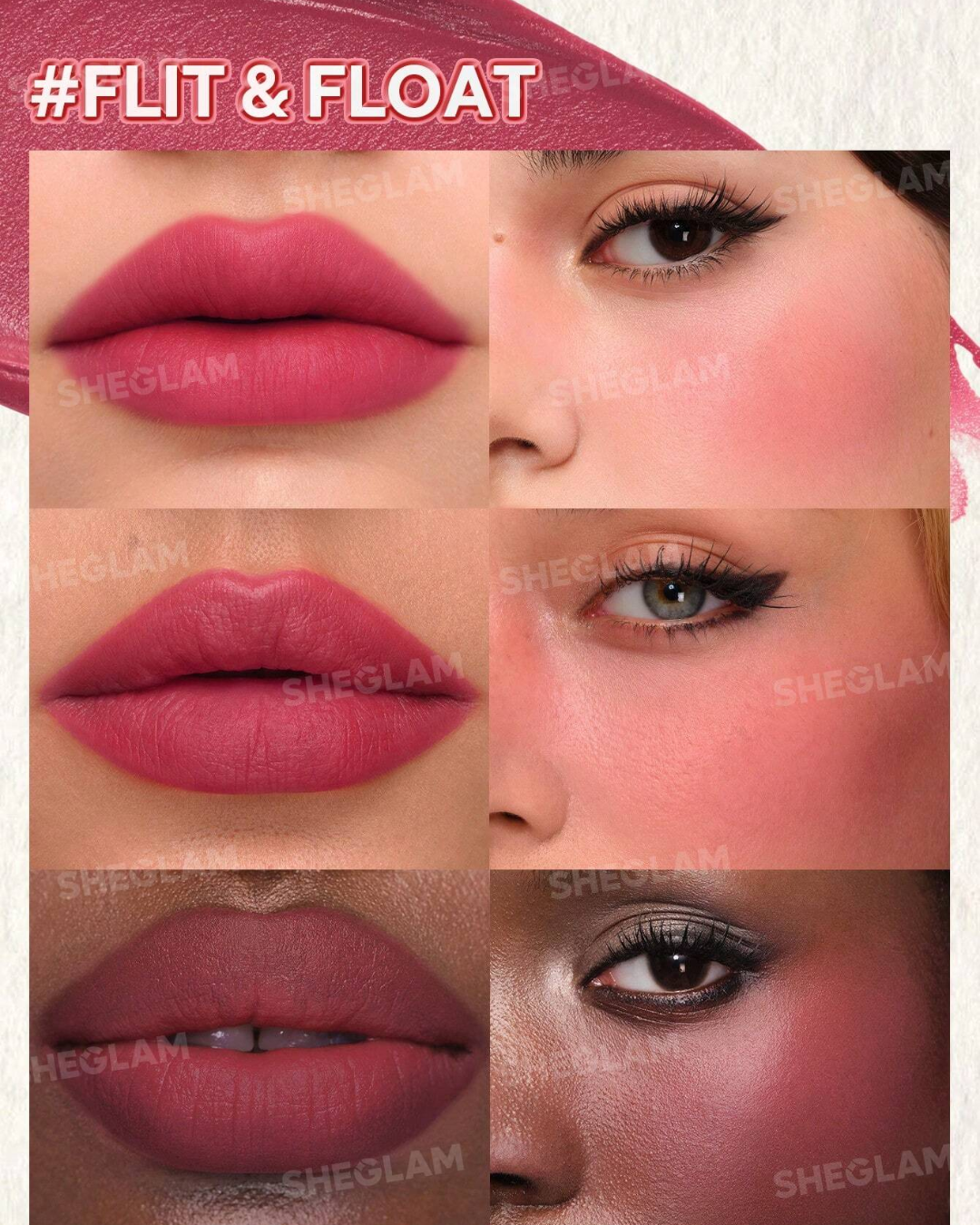 SHEGLAM Air Plush Lip & Cheek Cream
