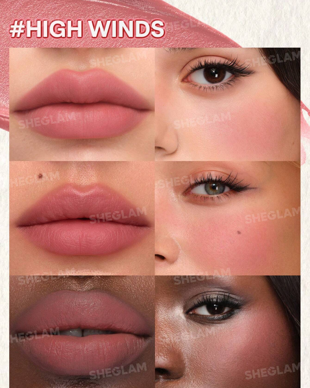 SHEGLAM Air Plush Lip & Cheek Cream