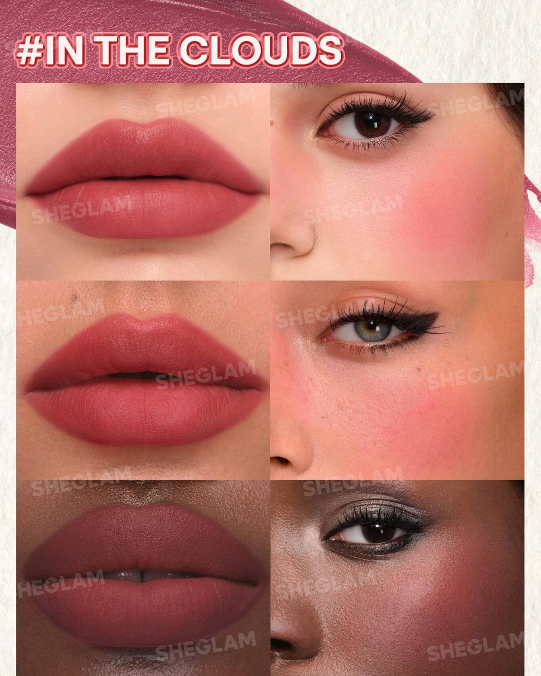 SHEGLAM Air Plush Lip & Cheek Cream