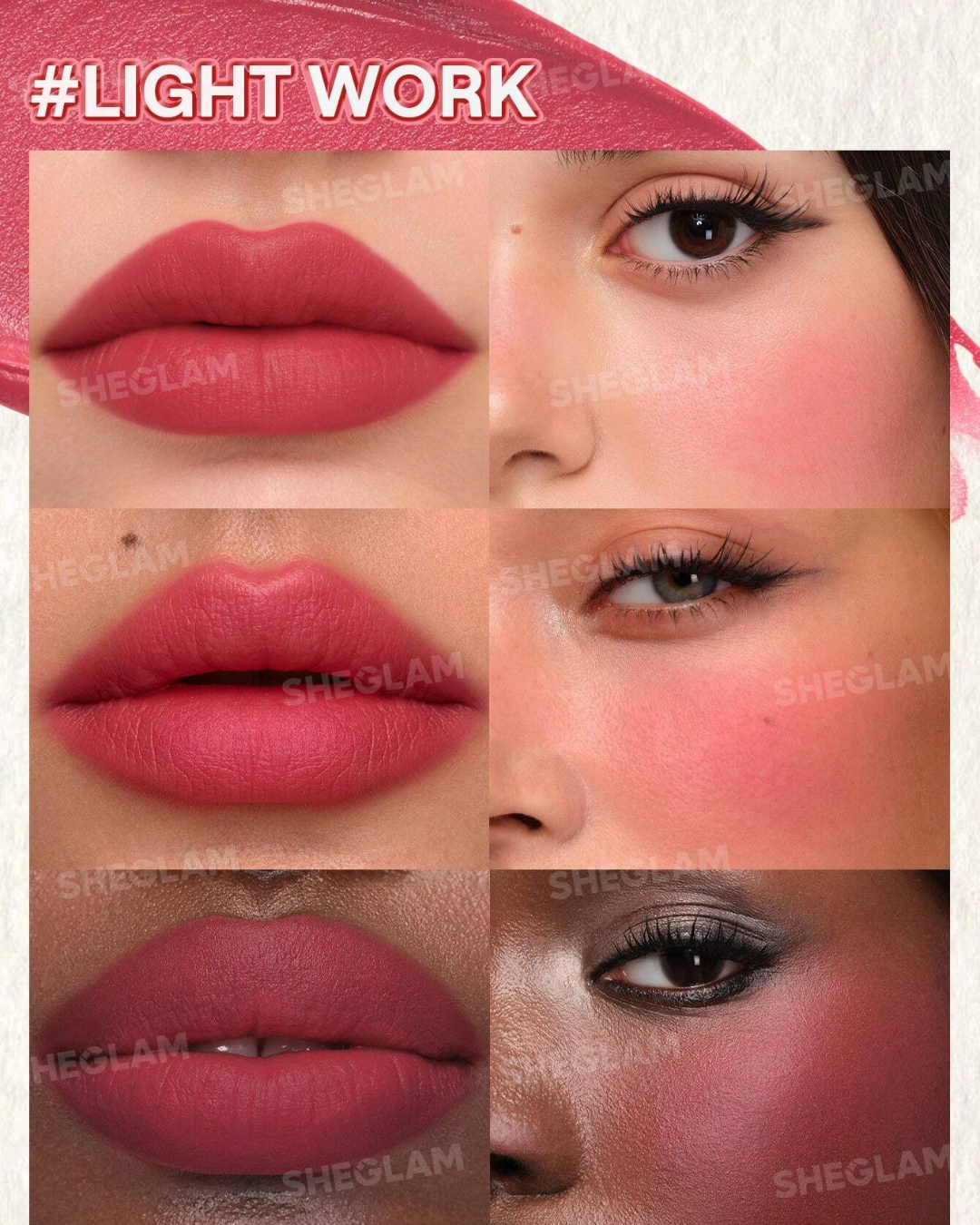 SHEGLAM Air Plush Lip & Cheek Cream