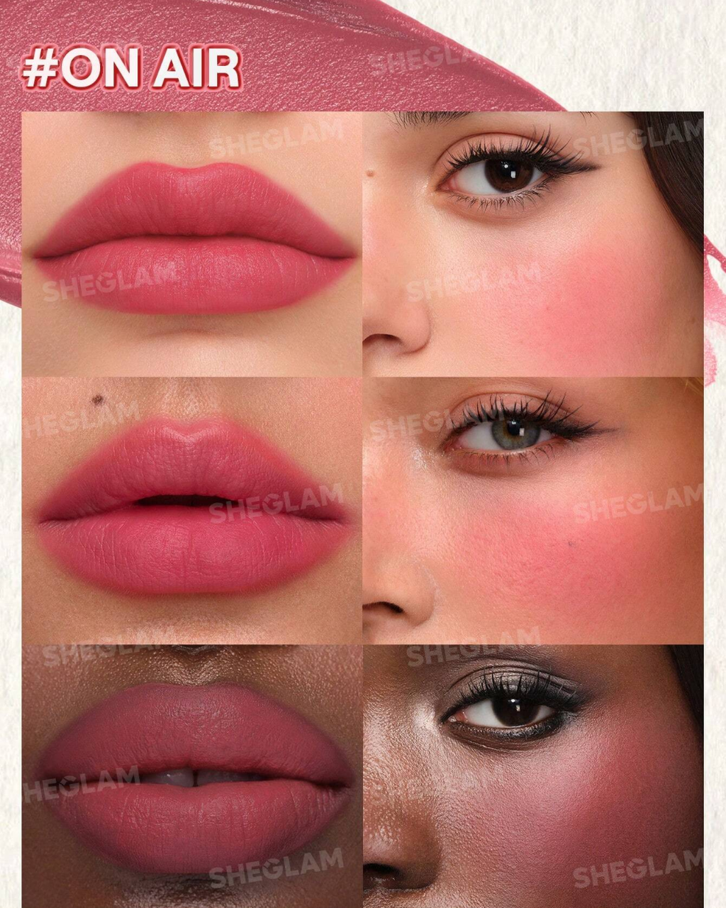 SHEGLAM Air Plush Lip & Cheek Cream