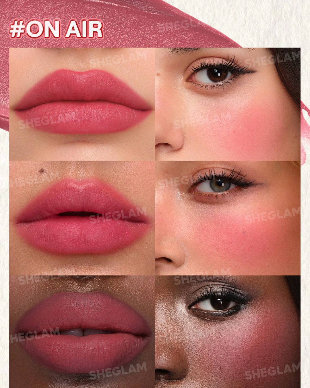 SHEGLAM Air Plush Lip & Cheek Cream