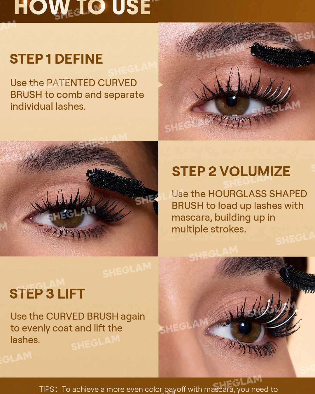 SHEGLAM All-In-One 24k Multi-Effect Mascara