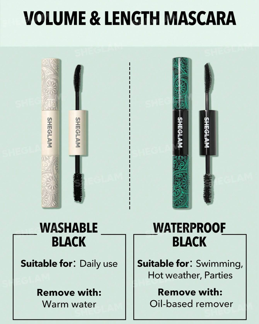 SHEGLAM All-In-One Volume & Length Mascara