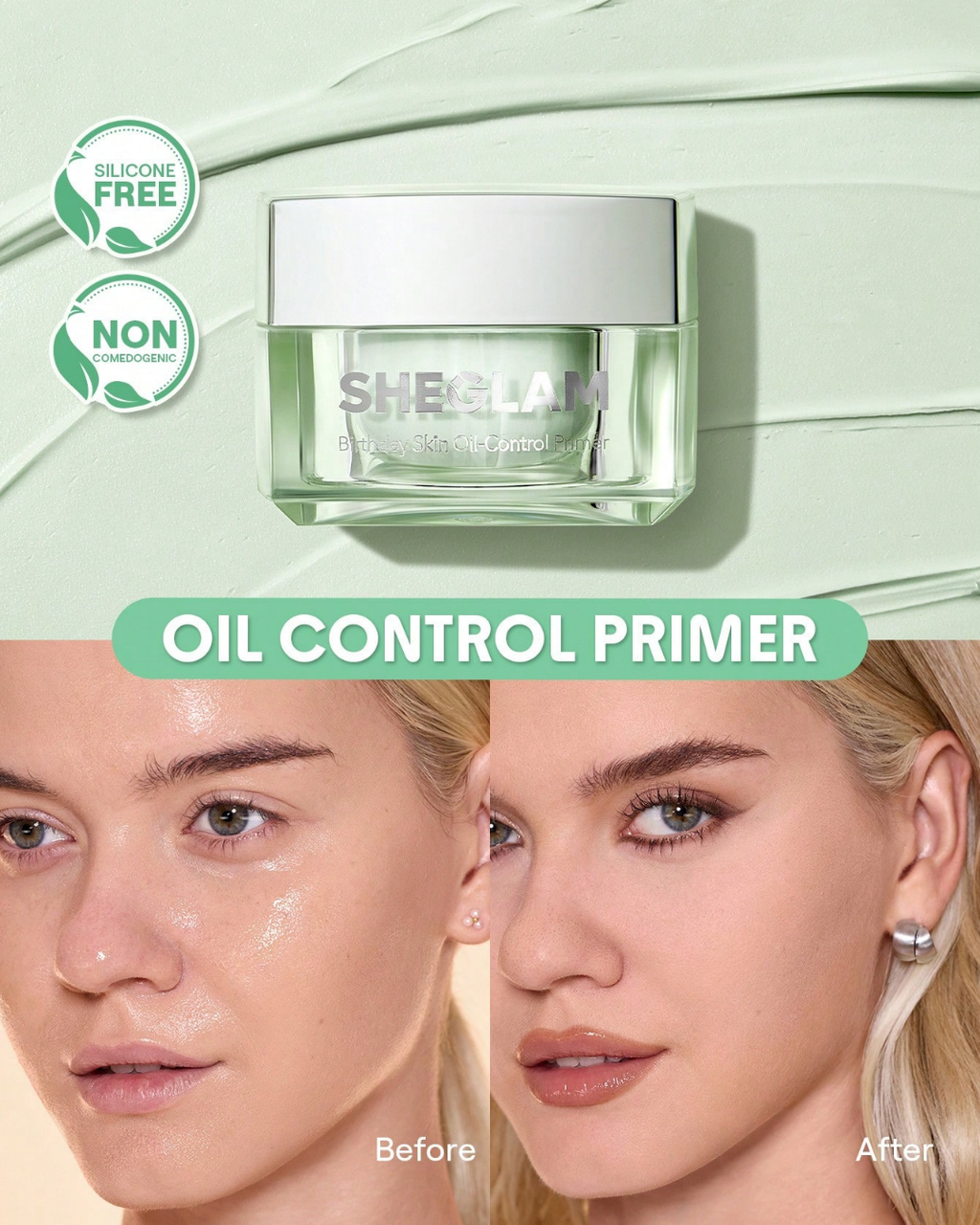 SHEGLAM Birthday Skin Oil-Control Primer