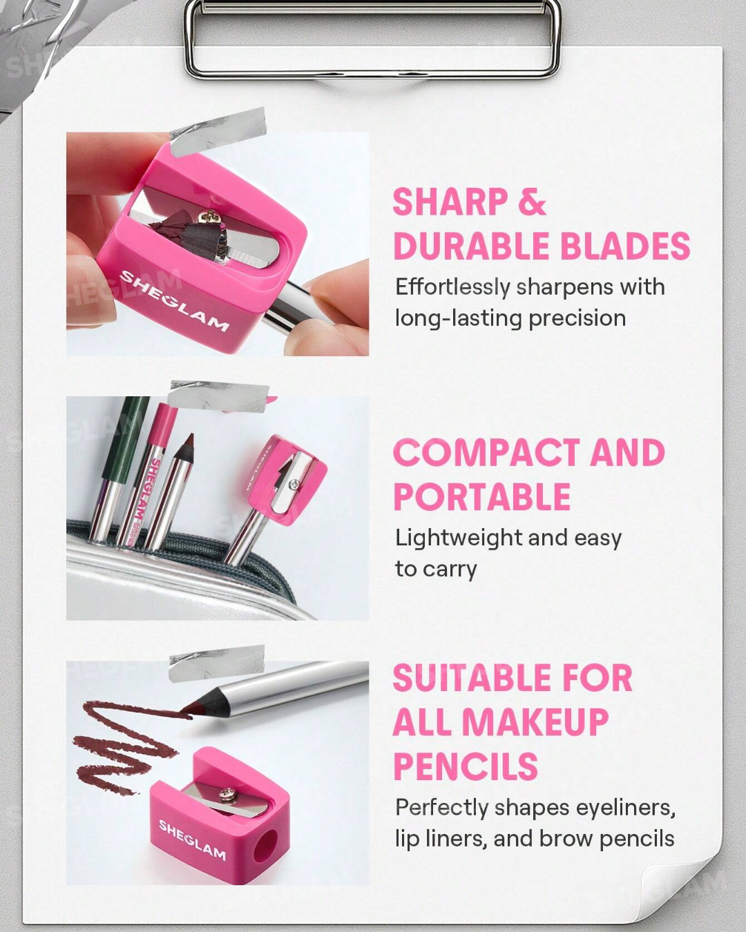 SHEGLAM Boldline Gel Liner Sharpener