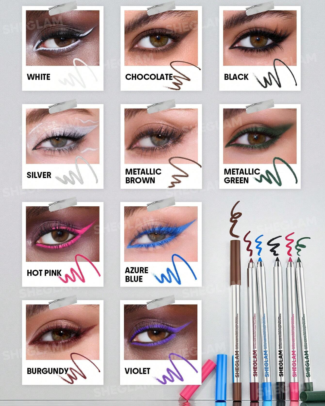 SHEGLAM Boldline Longwear Multi-Function Gel Liner Set