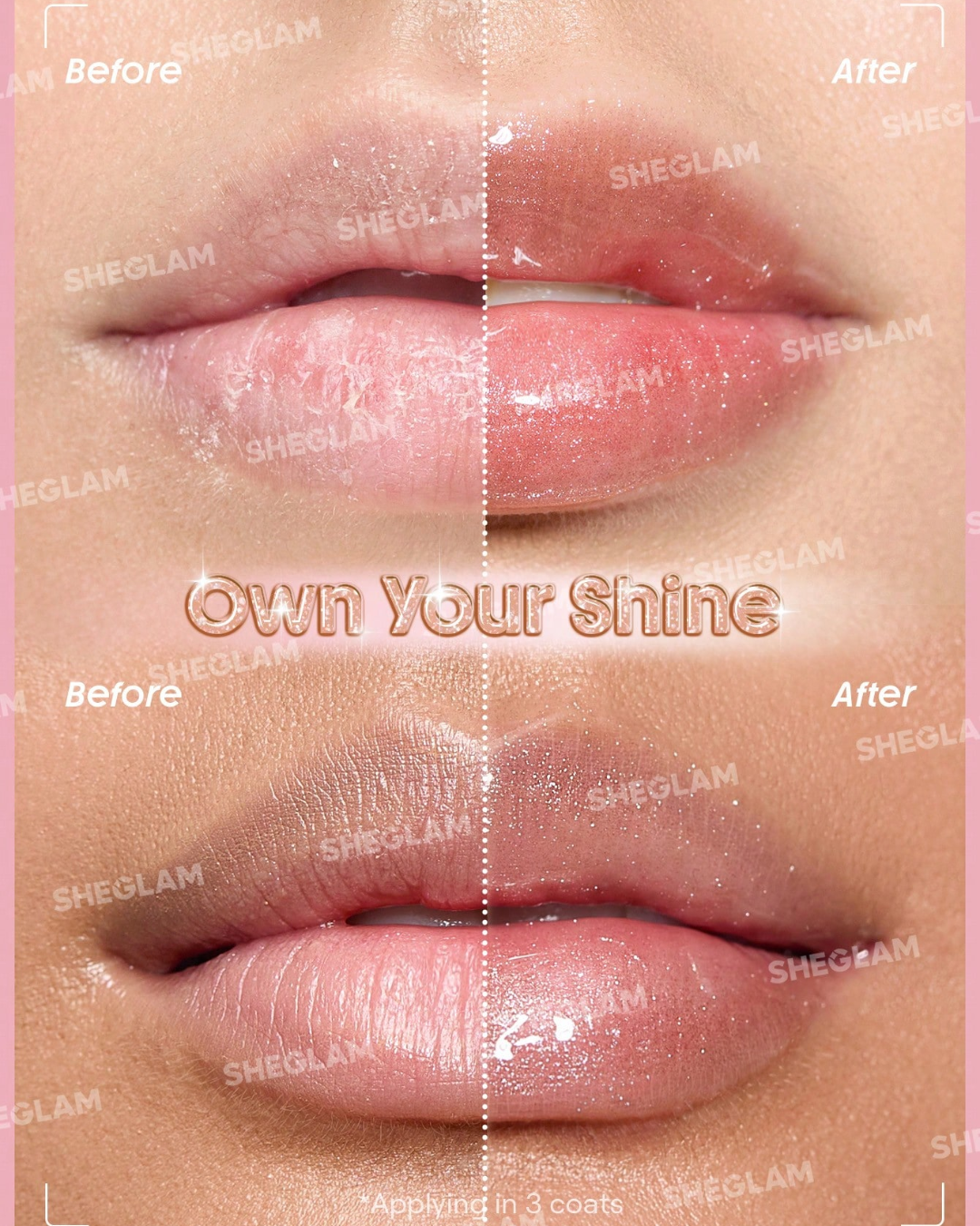 SHEGLAM Booster Shine Plumping Lip Gloss