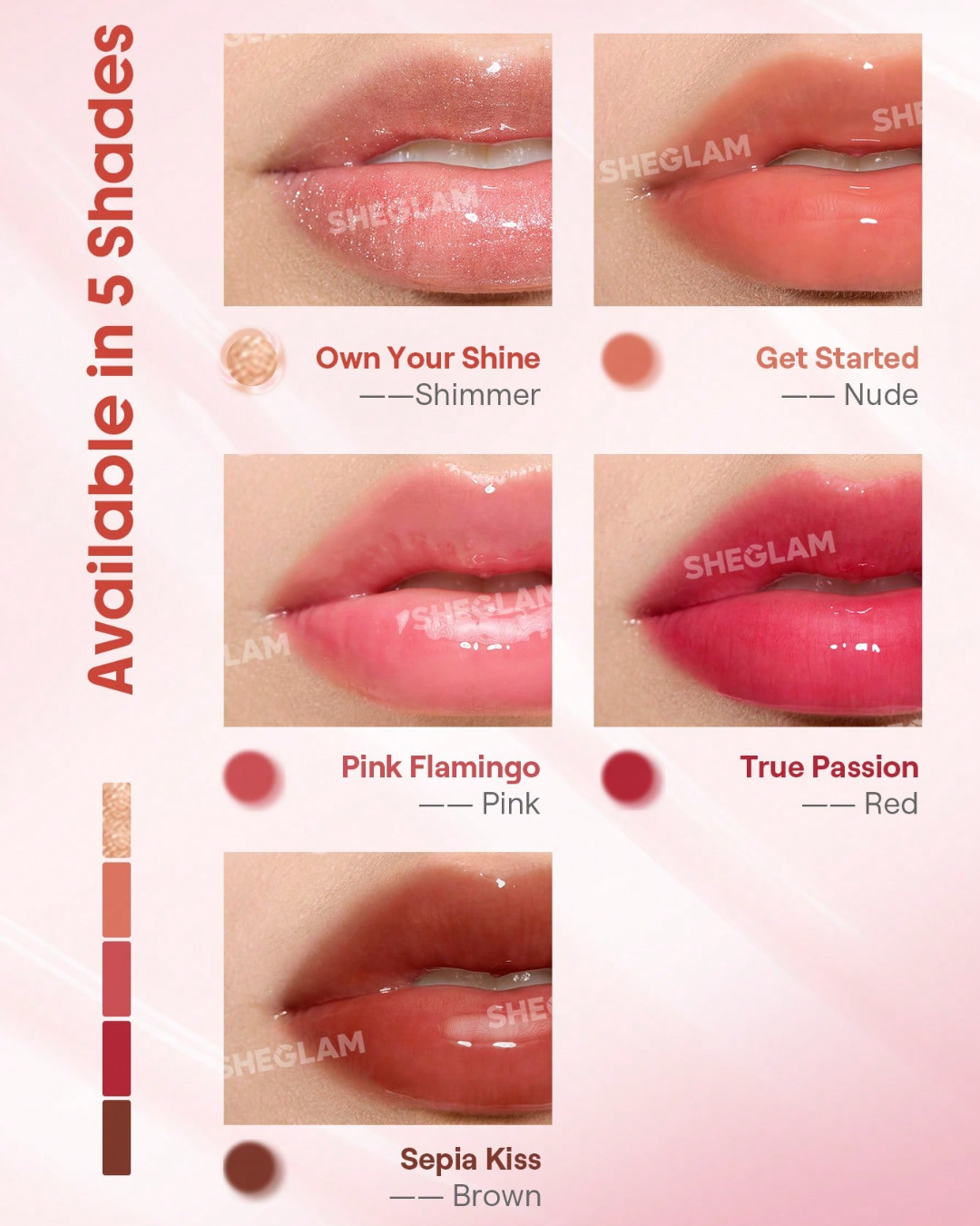 SHEGLAM Booster Shine Plumping Lip Gloss