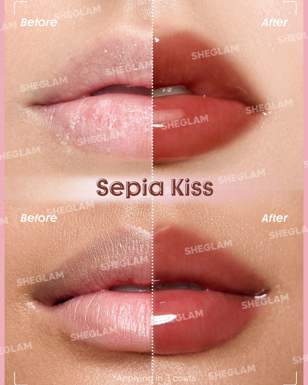 SHEGLAM Booster Shine Plumping Lip Gloss