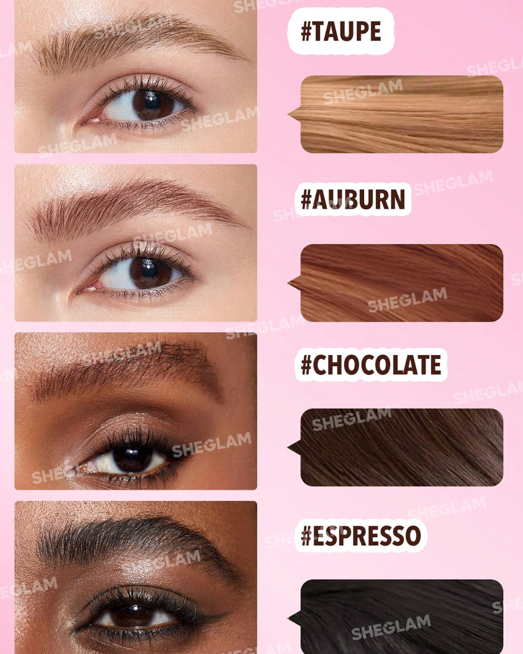 SHEGLAM Brow-Fection Angled Brush & Dip