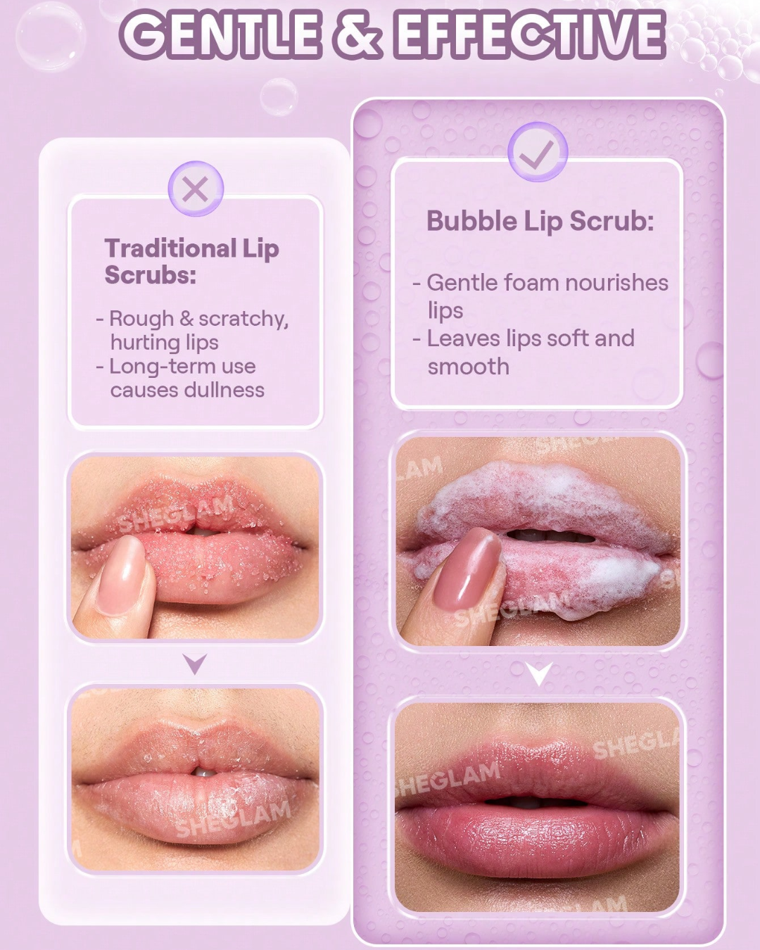 SHEGLAM Bubble Buff Lip Scrub