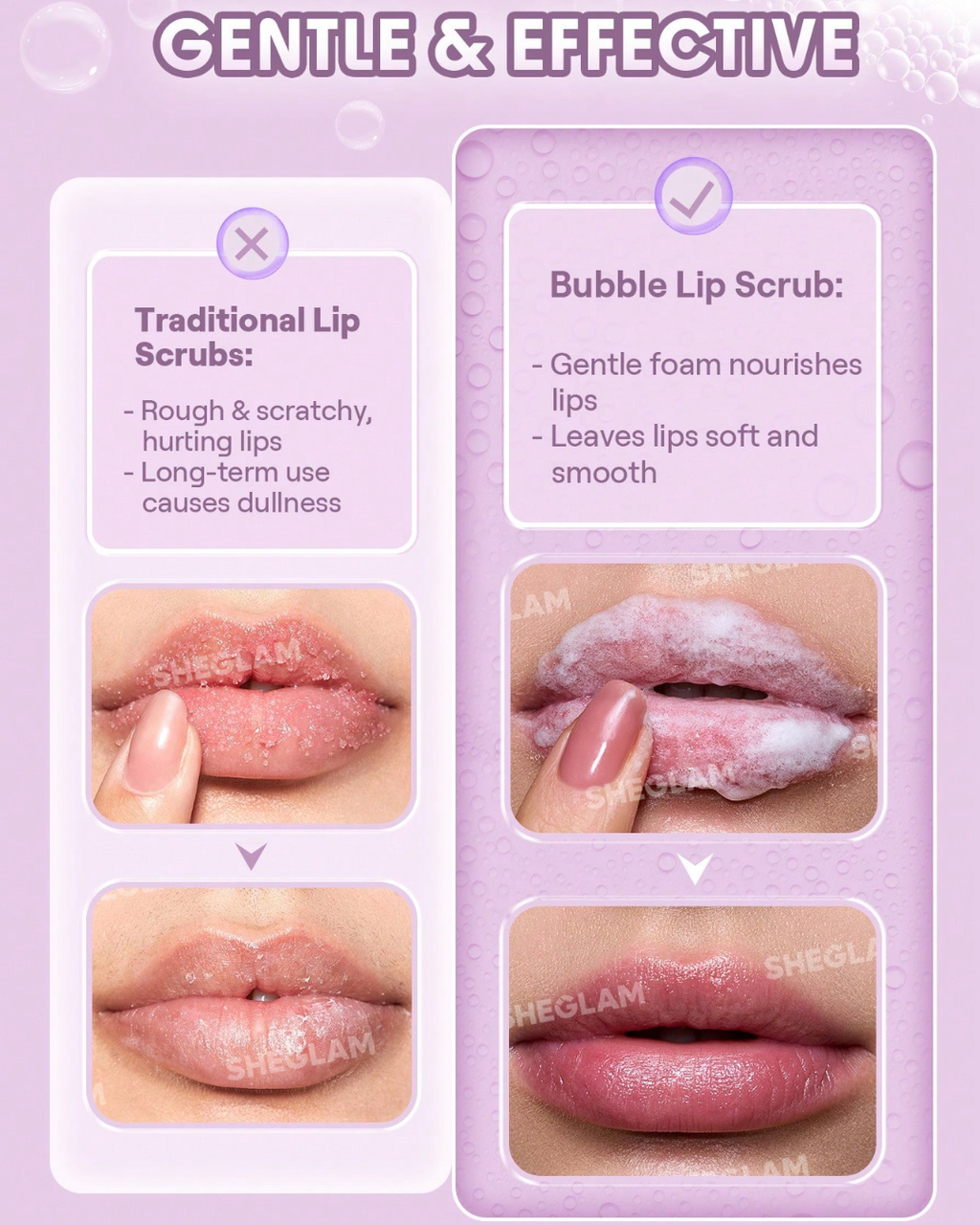 SHEGLAM Bubble Buff Lip Scrub