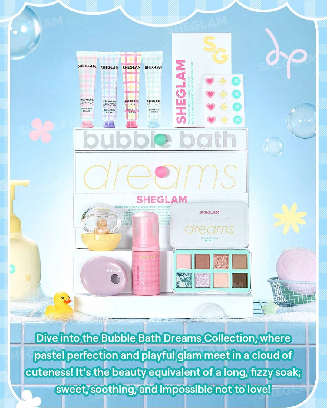SHEGLAM Bubble Glow Blush Bar