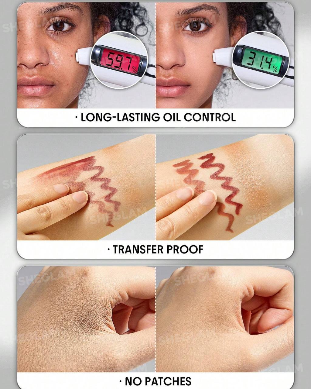 SHEGLAM Camera On Blurring Waterproof Setting Spray Brand Beauty Cosmetic Makeup For Women And Girls