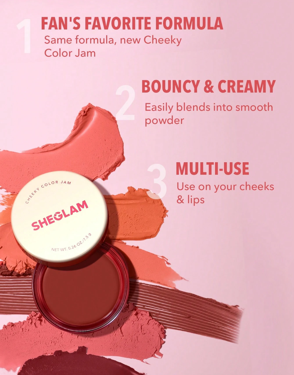 SHEGLAM Cheeky Color Jam