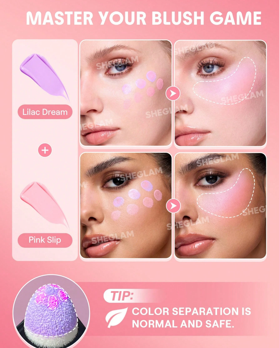 SHEGLAM Color Bloom Liquid Blush