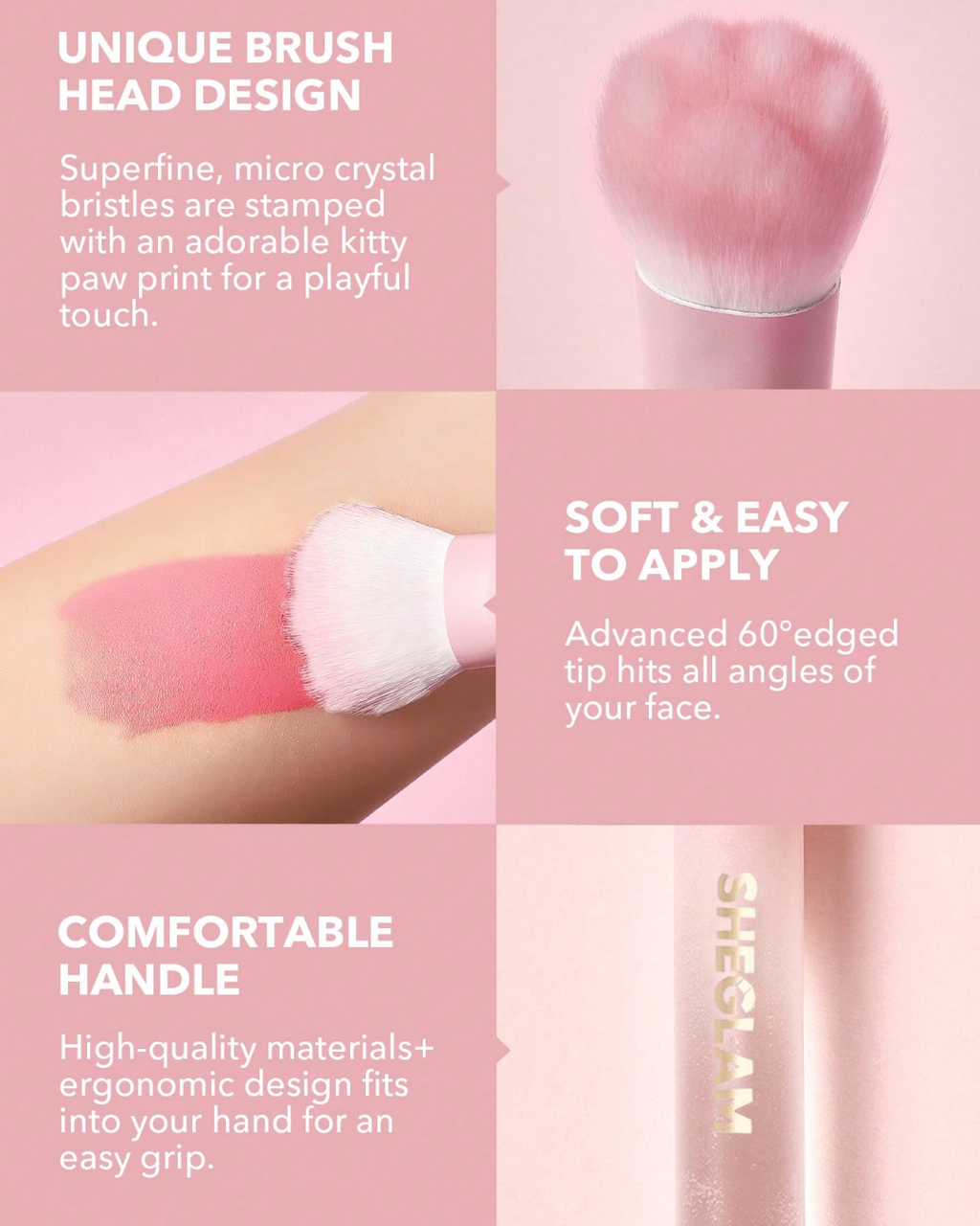SHEGLAM Color Bloom Liquid Blush Brush
