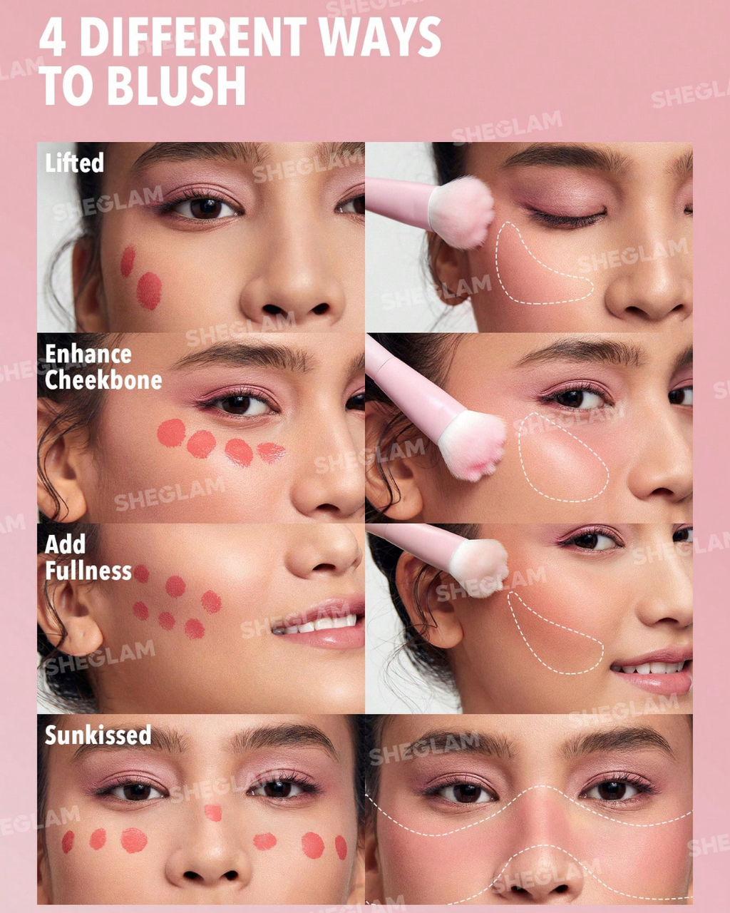 SHEGLAM Color Bloom Liquid Blush Brush