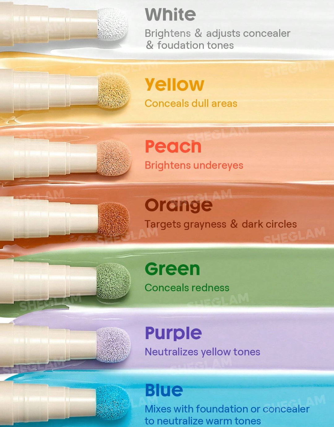 SHEGLAM Complexion Boost Color Correcting Concealer