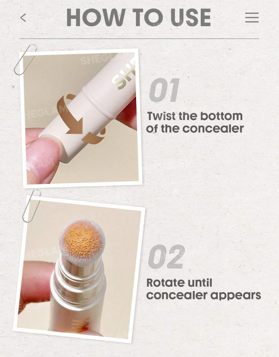 SHEGLAM Complexion Boost Color Correcting Concealer