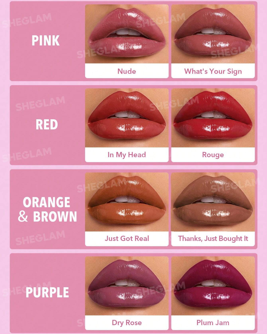 SHEGLAM Creme Allure Lipstick