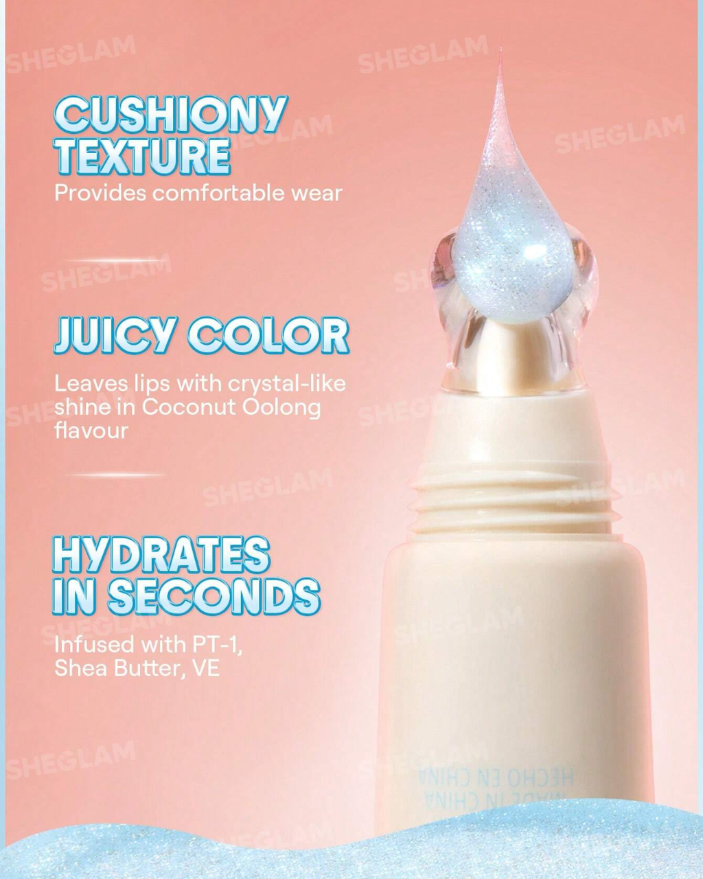 SHEGLAM Crystal Glaze Moisturizing Lip Care