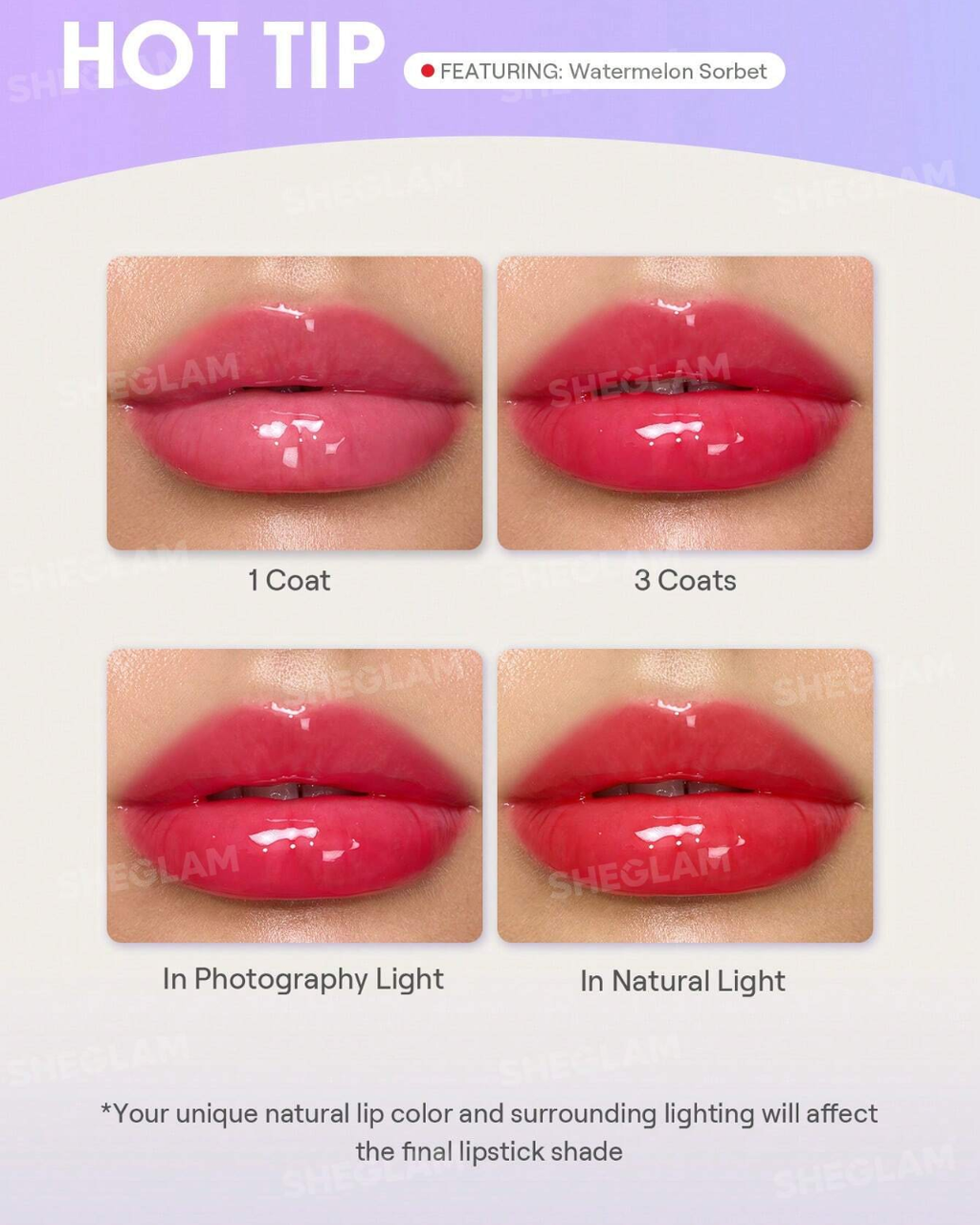 SHEGLAM Crystal Glaze Moisturizing Lip Care