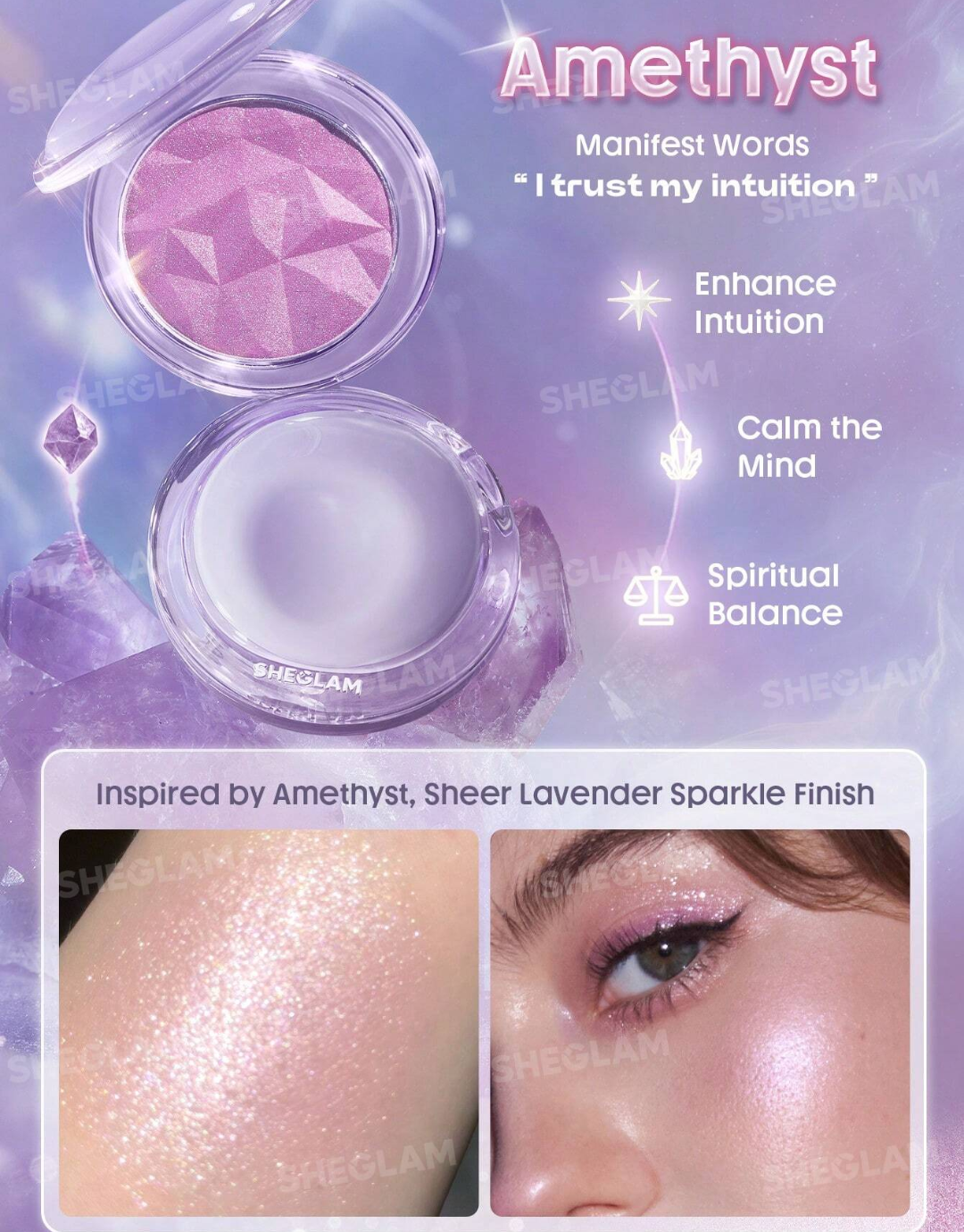 SHEGLAM Crystal Intentions High Vibration Blushlighter