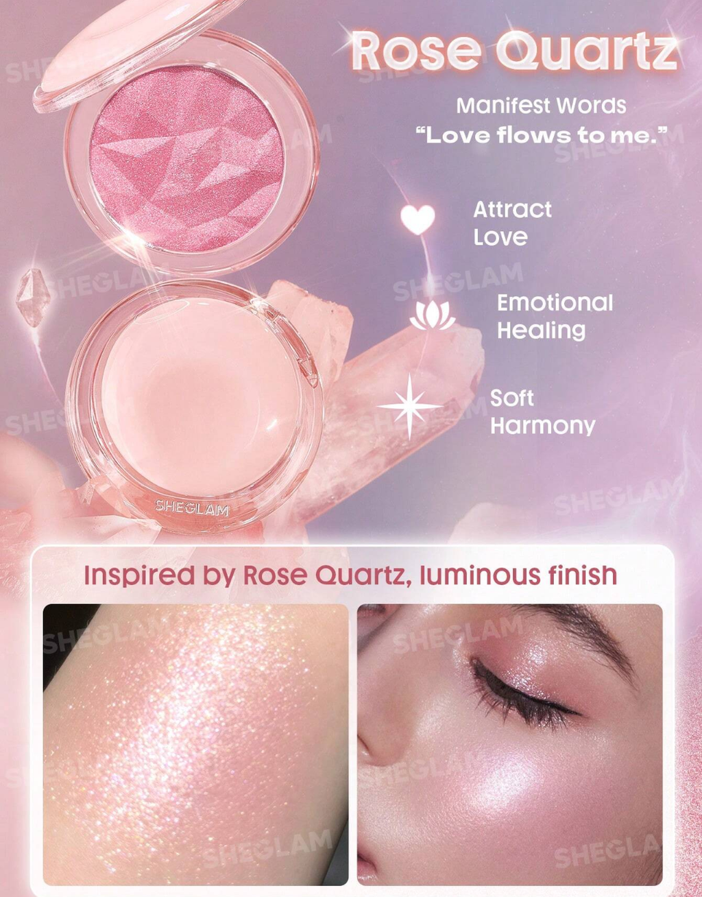 SHEGLAM Crystal Intentions High Vibration Blushlighter