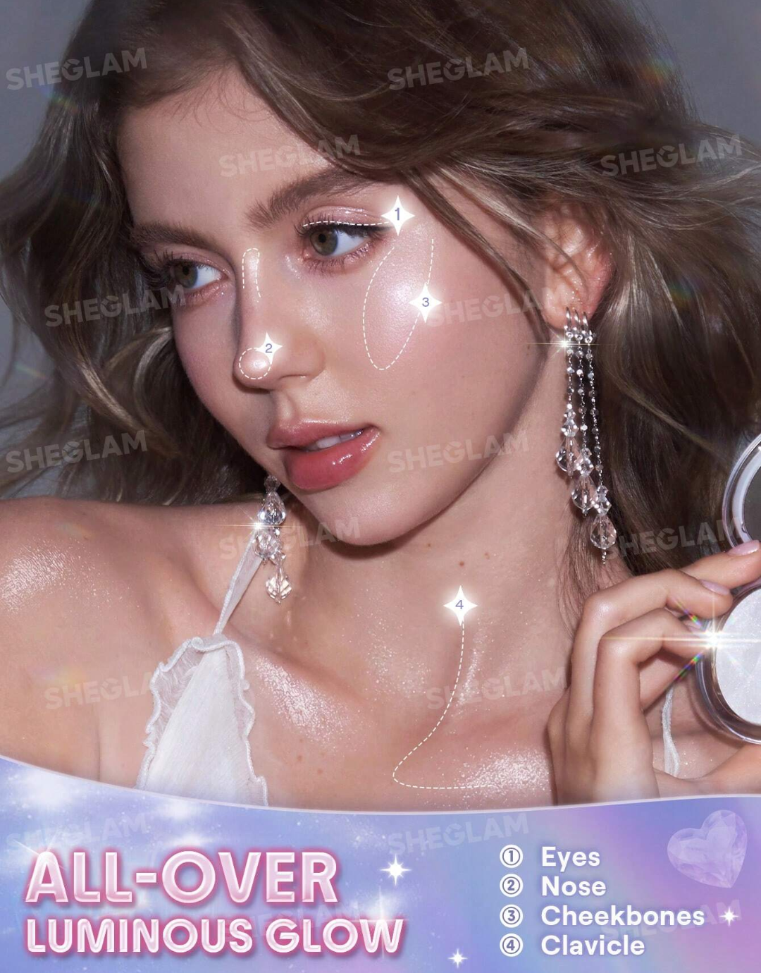 SHEGLAM Crystal Intentions High Vibration Blushlighter