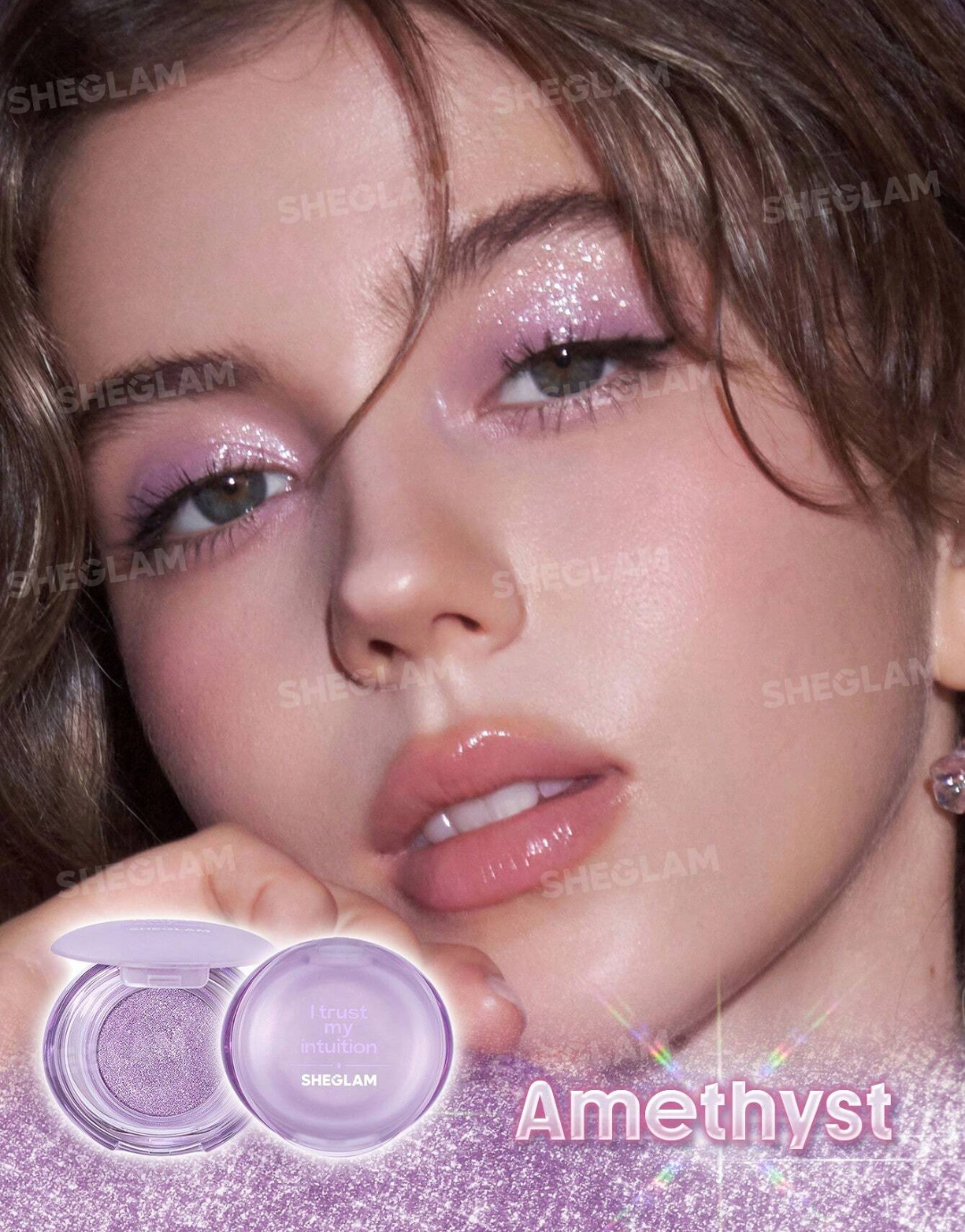 SHEGLAM Crystal Intentions Manifesting Glow Glitter Eyeshadow