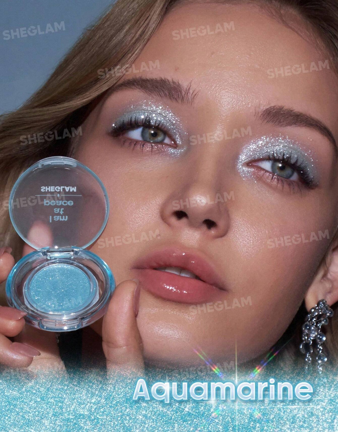 SHEGLAM Crystal Intentions Manifesting Glow Glitter Eyeshadow