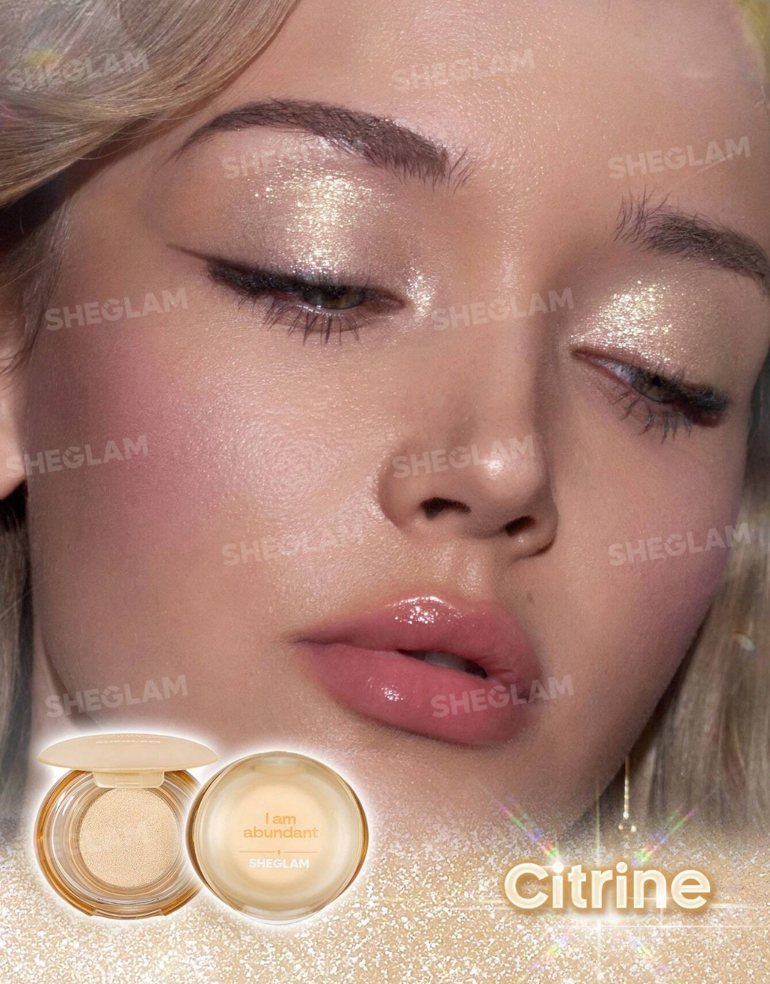 SHEGLAM Crystal Intentions Manifesting Glow Glitter Eyeshadow