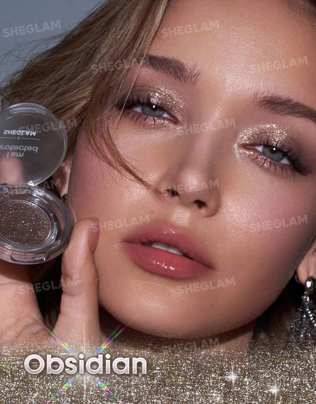SHEGLAM Crystal Intentions Manifesting Glow Glitter Eyeshadow