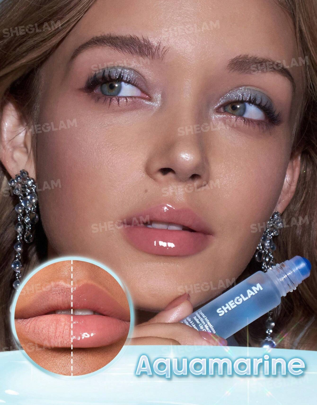 SHEGLAM Crystal Intentions Protection Mantra Roller Lip Oil