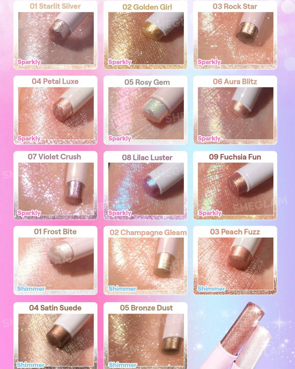 SHEGLAM Crystal Jelly Glaze Stick