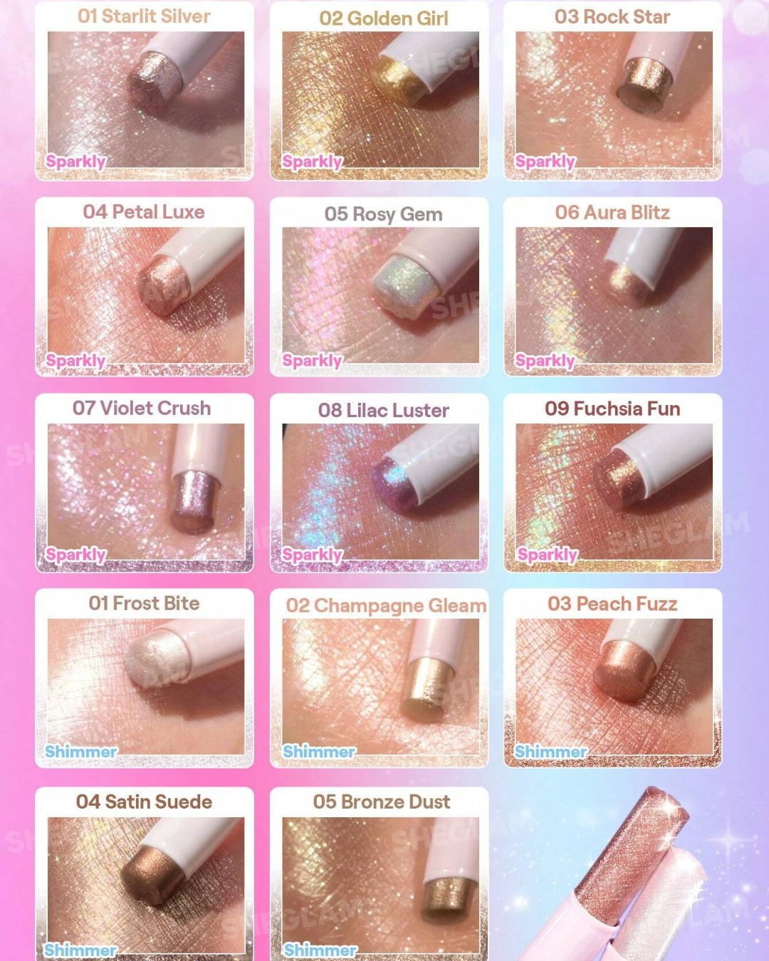 SHEGLAM Crystal Jelly Glaze Stick