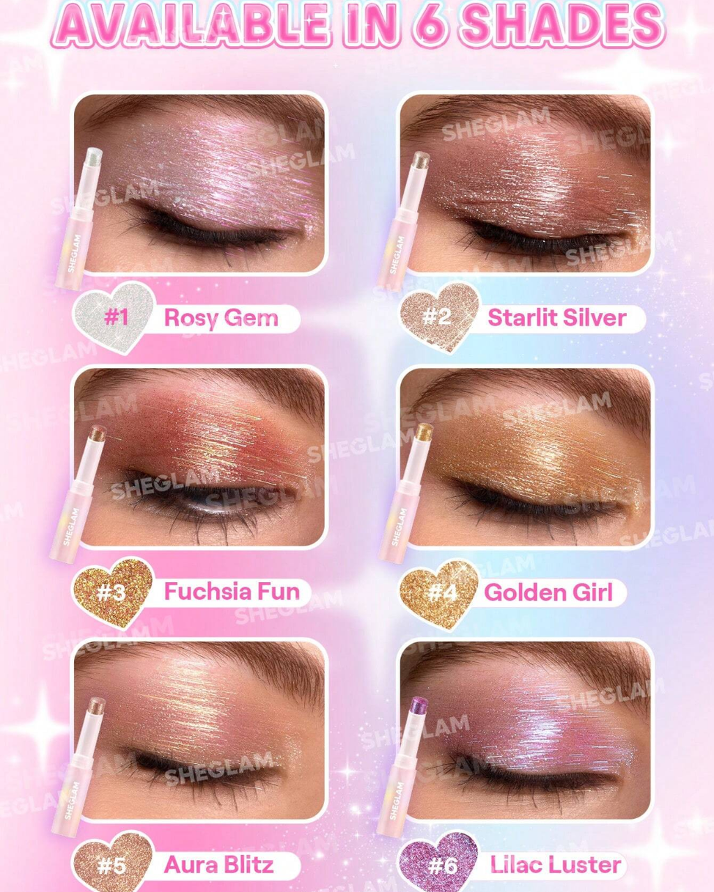 SHEGLAM Crystal Jelly Glaze Stick