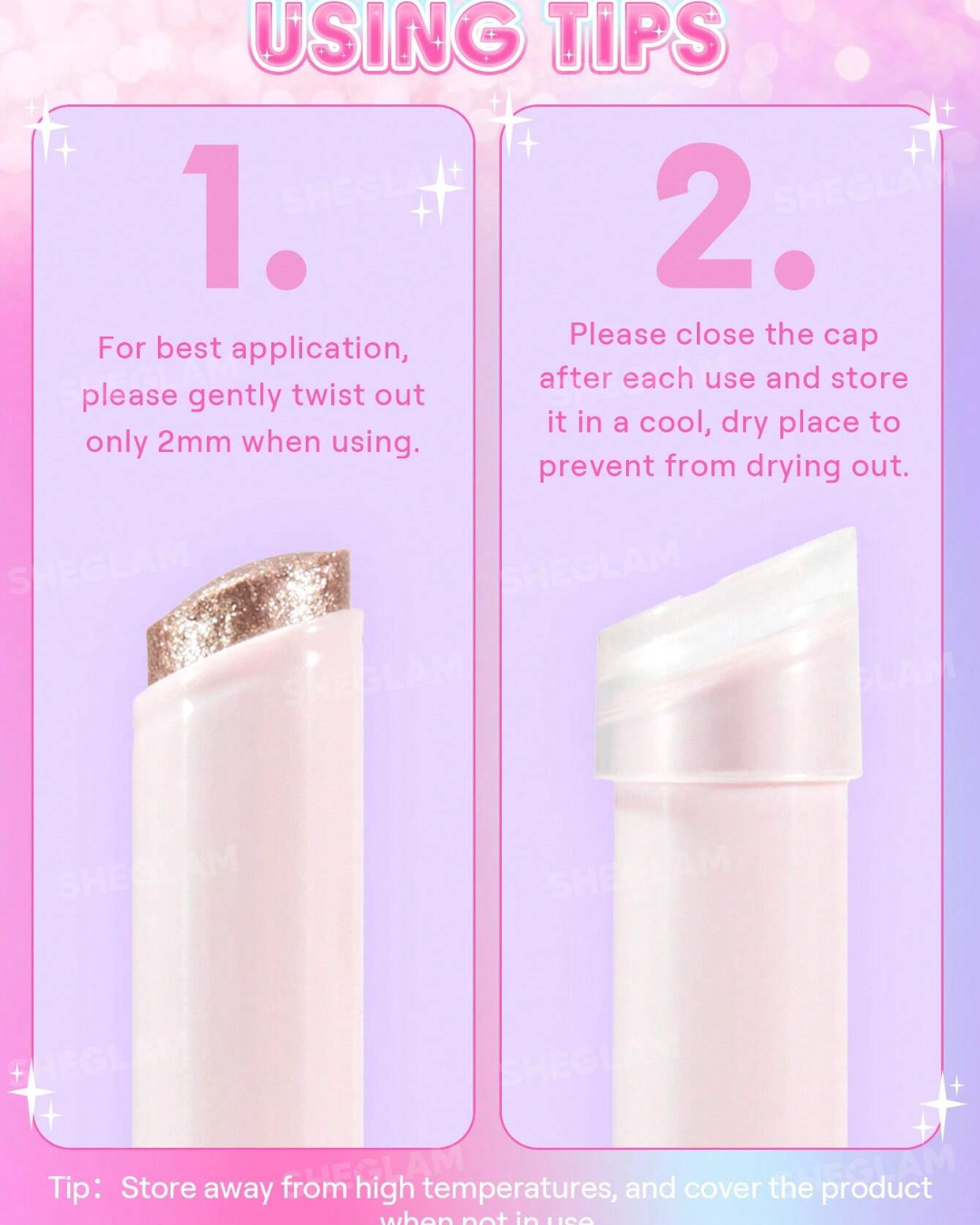 SHEGLAM Crystal Jelly Glaze Stick