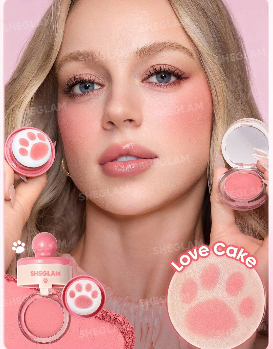 SHEGLAM Cutie Paw Blush Stamp