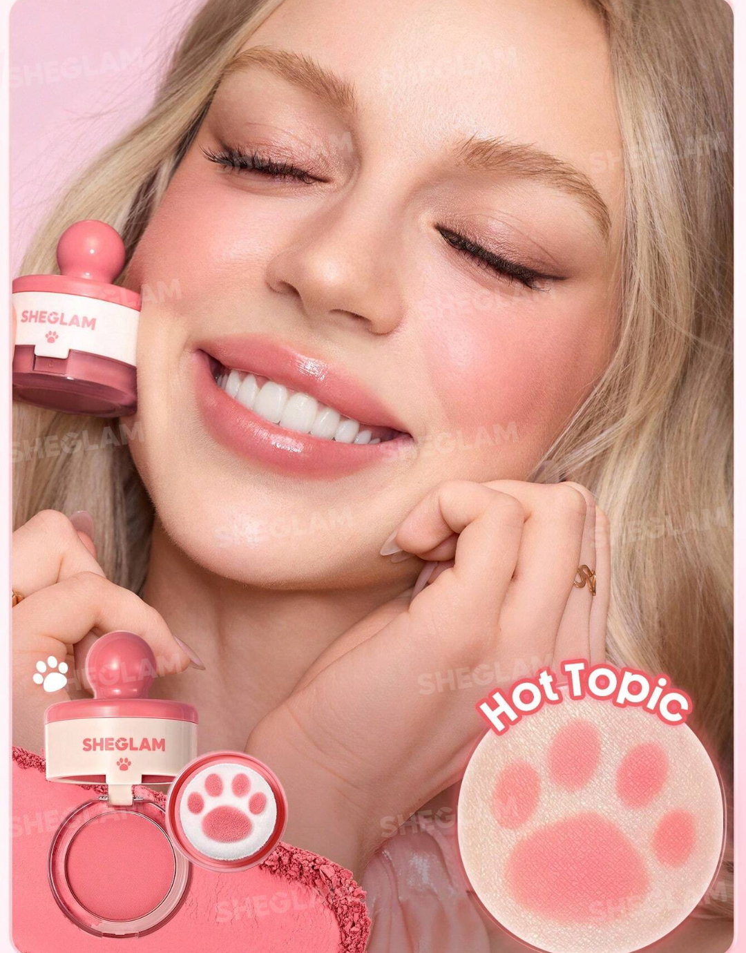 SHEGLAM Cutie Paw Blush Stamp