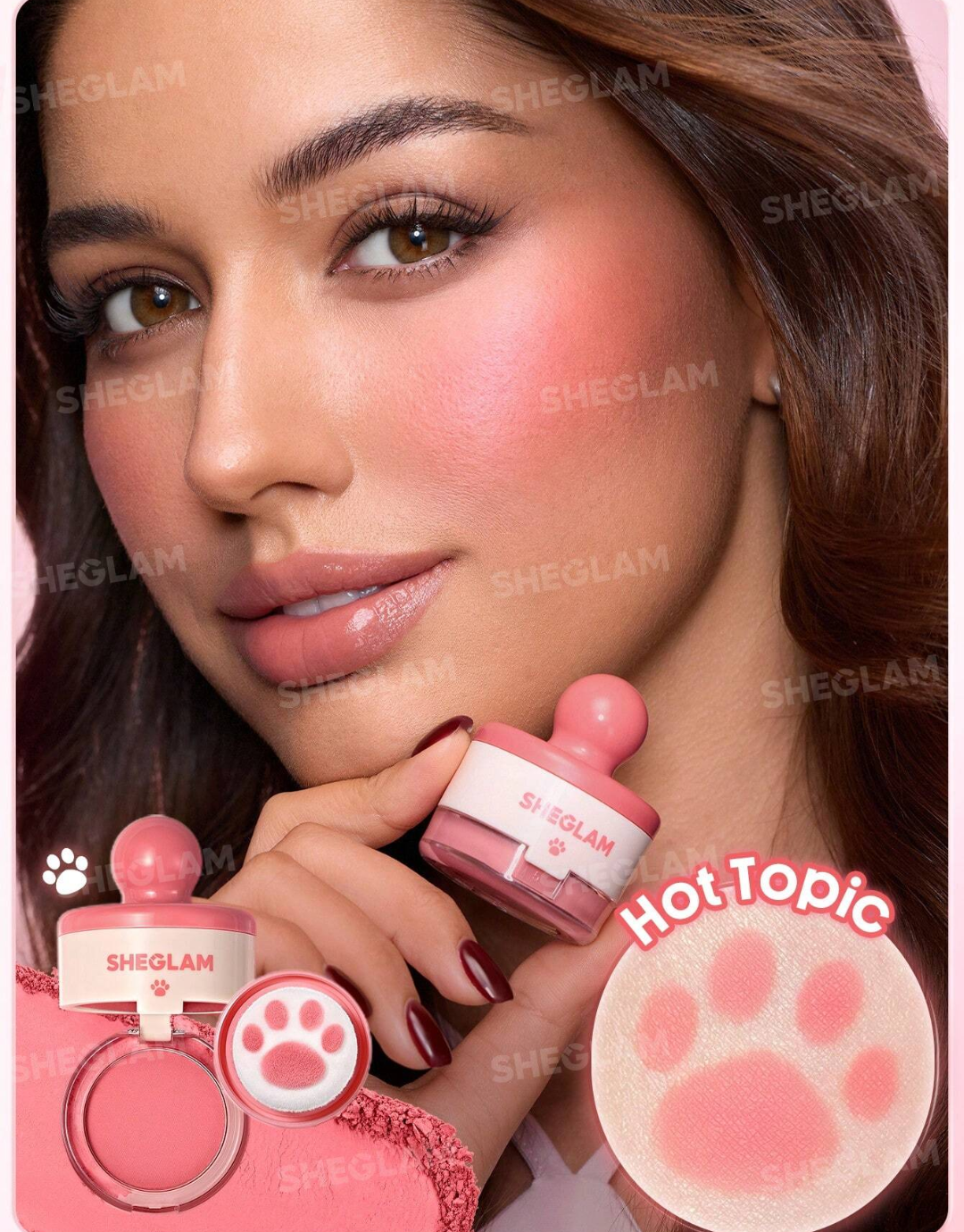 SHEGLAM Cutie Paw Blush Stamp